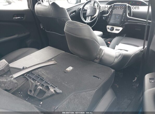 JTDKARFP0H3053631 2017 TOYOTA PRIUS PRIME Blue Vista de la etiqueta del VIN