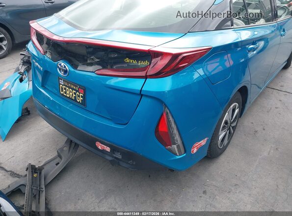 JTDKARFP0H3053631 2017 TOYOTA PRIUS PRIME Blue Trasero derecho