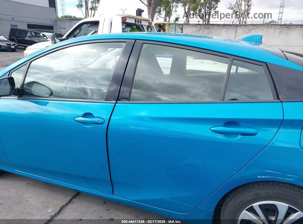 JTDKARFP0H3053631 2017 TOYOTA PRIUS PRIME Blue 