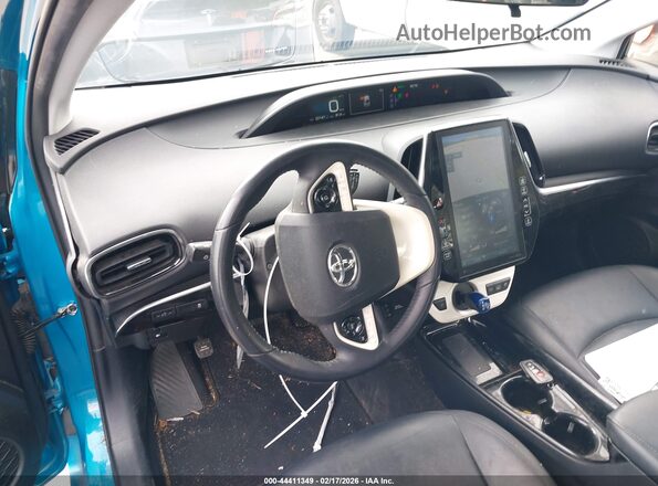 JTDKARFP0H3053631 2017 TOYOTA PRIUS PRIME Blue 