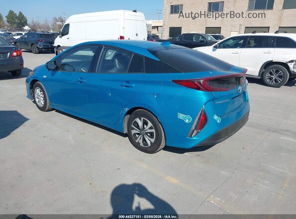 JTDKARFP3J3081803 2018 TOYOTA PRIUS PRIME Бирюзовый 