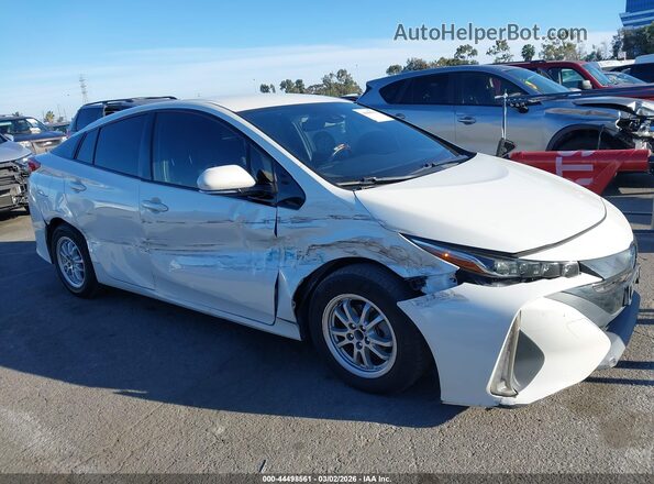 JTDKARFP6K3118246 2019 TOYOTA PRIUS PRIME White უკანა სალონის ხედი
