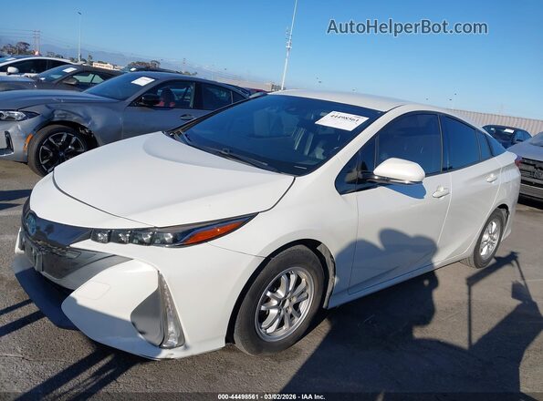 JTDKARFP6K3118246 2019 TOYOTA PRIUS PRIME White სალონის 360-გრადუსიანი ხედი