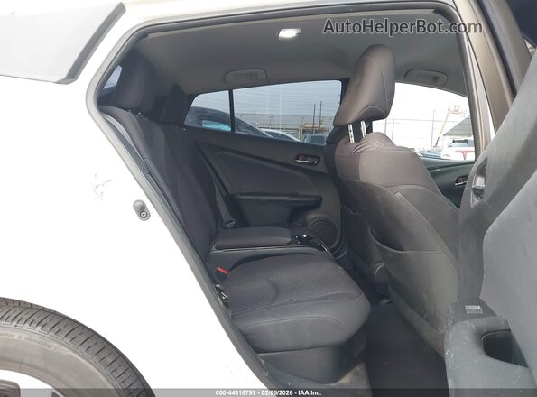 JTDKARFP7K3118322 2019 TOYOTA PRIUS PRIME White VIN კოდის სტიკერის ხედი