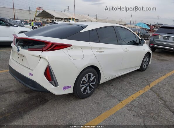 JTDKARFP7K3118322 2019 TOYOTA PRIUS PRIME White უკანა მარჯვენა