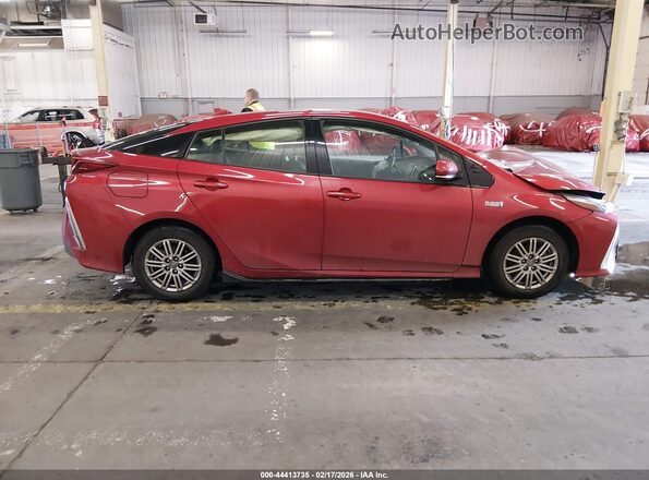 JTDKARFP8H3062979 2017 TOYOTA PRIUS PRIME Red 