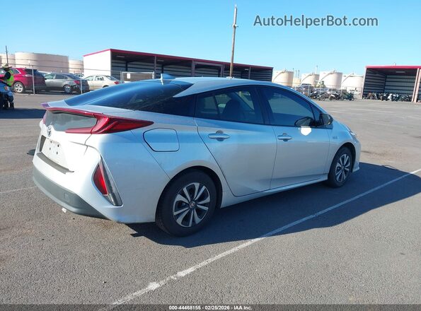 JTDKARFP9J3081434 2018 TOYOTA PRIUS PRIME Silver უკანა მარჯვენა