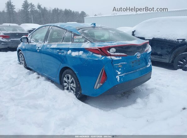 JTDKARFP9K3113249 2019 TOYOTA PRIUS PRIME Turquoise უკანა მარცხენა