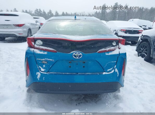 JTDKARFP9K3113249 2019 TOYOTA PRIUS PRIME Turquoise 