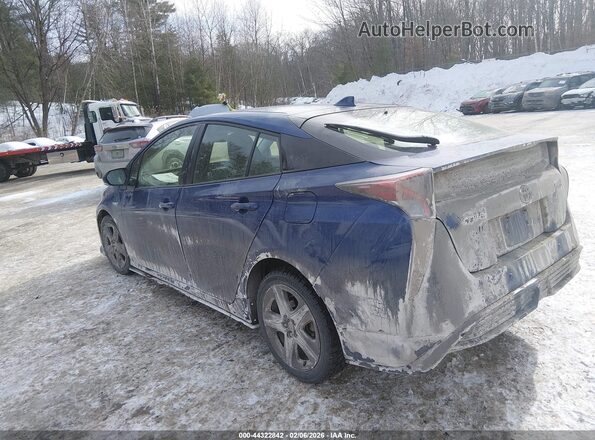 JTDKARFU6J3547357 2018 TOYOTA PRIUS Blue Tył lewy