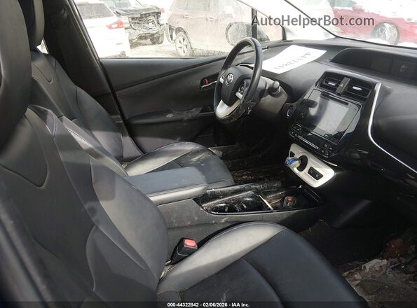 JTDKARFU6J3547357 2018 TOYOTA PRIUS Blue Widok wnętrza z przodu