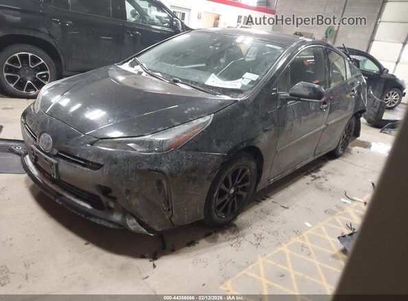 JTDL9MFUXN3037650 2022 TOYOTA PRIUS Black Front left