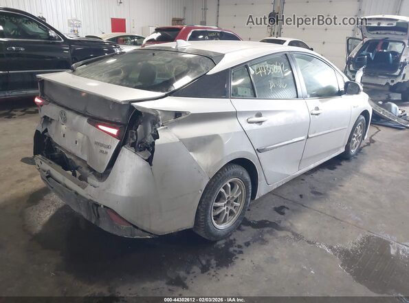 JTDL9RFUXK3002762 2019 TOYOTA LE Silver 