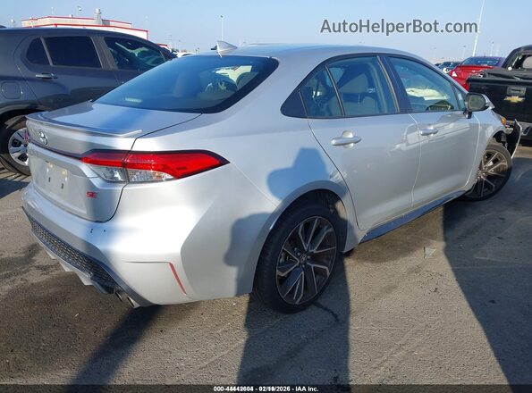 JTDP4RCE4LJ029806 2020 TOYOTA LL Silver Задня права чверть