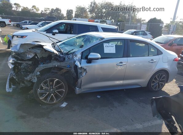 JTDP4RCE4LJ029806 2020 TOYOTA LL Silver Вид задньої частини салону