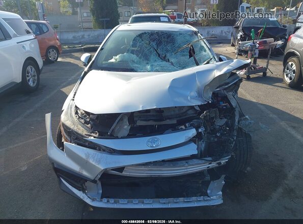 JTDP4RCE4LJ029806 2020 TOYOTA LL Silver Вид панелі приладів