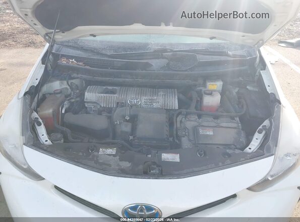 JTDZN3EU0GJ045286 2016 TOYOTA PRIUS V White Вид ззаду