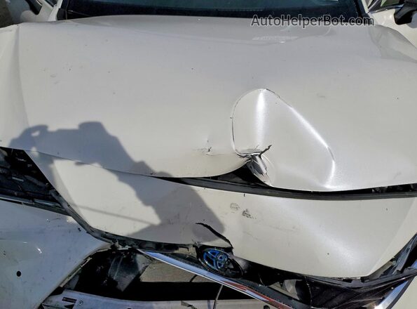 JTEAAAAH1MJ048940 2021 TOYOTA VENZA White Vista del compartimento del motor