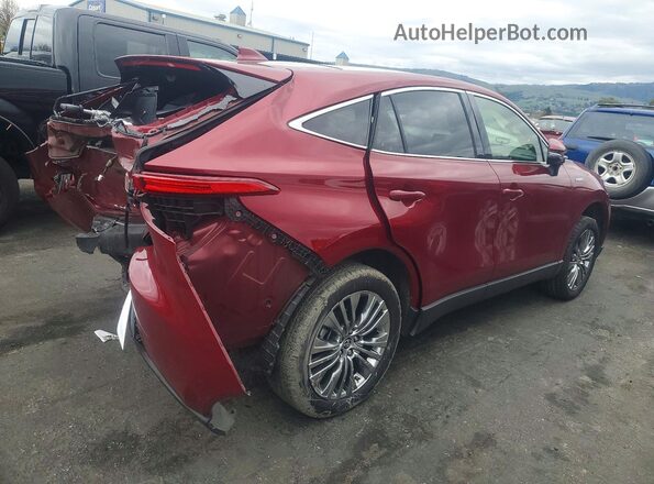 JTEAAAAH5MJ042865 2021 TOYOTA LE Red უკანა მარჯვენა
