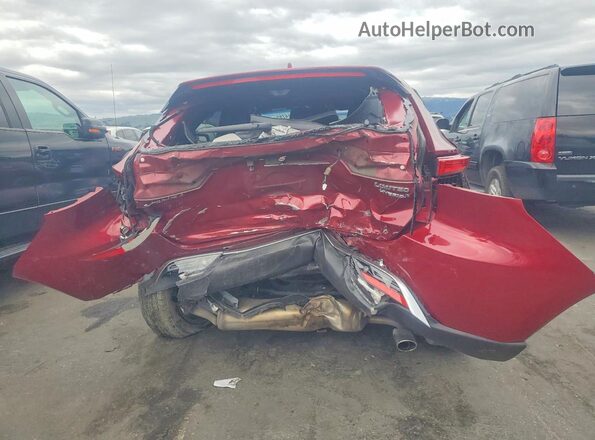 JTEAAAAH5MJ042865 2021 TOYOTA LE Red უკანა ხედი