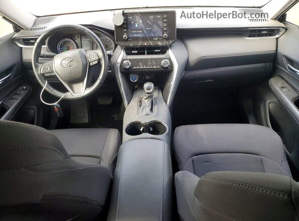 JTEAAAAH8MJ066450 2021 TOYOTA VENZA Black Вид панелі приладів
