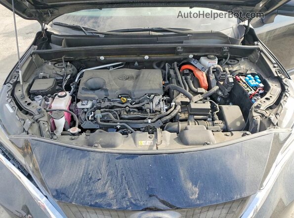 JTEAAAAH8MJ066450 2021 TOYOTA VENZA Black Вид підкапотного простору