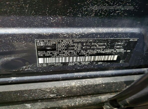 JTEAAAAH9PJ136221 2023 TOYOTA LE Blue Vista interior de 360 grados