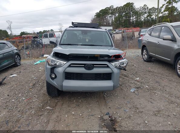 JTEBU5JR0M5962701 2021 TOYOTA 4RUNNER Серый 