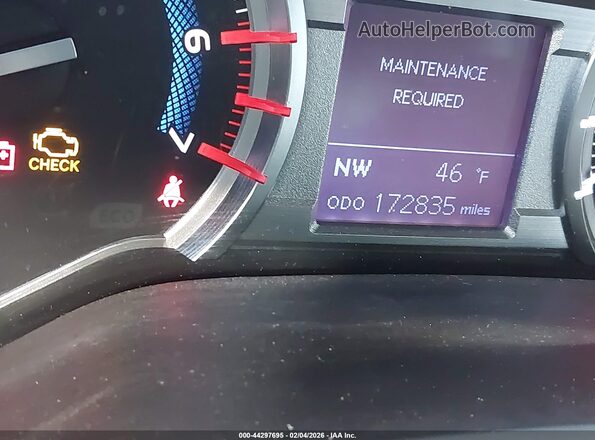 JTEBU5JR4K5656971 2019 TOYOTA 4RUNNER Silver Widok wnętrza 360 stopni
