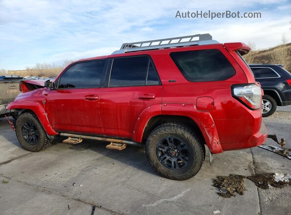 JTEBU5JR9G5401546 2016 TOYOTA 4RUNNER Red Tył lewy