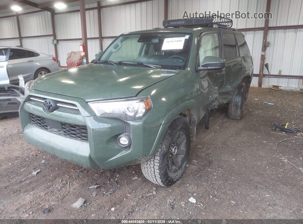 JTEGU5JR4N5273459 2022 TOYOTA 4RUNNER Green Front left