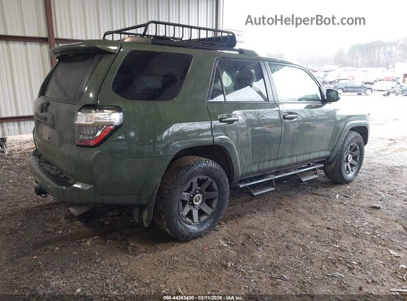 JTEGU5JR4N5273459 2022 TOYOTA 4RUNNER Green Rear right