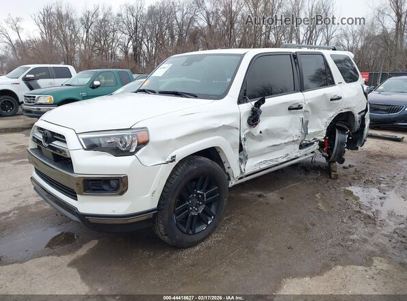 JTEJU5JRXM5961681 2021 TOYOTA 4RUNNER White Դիմացի տեսք
