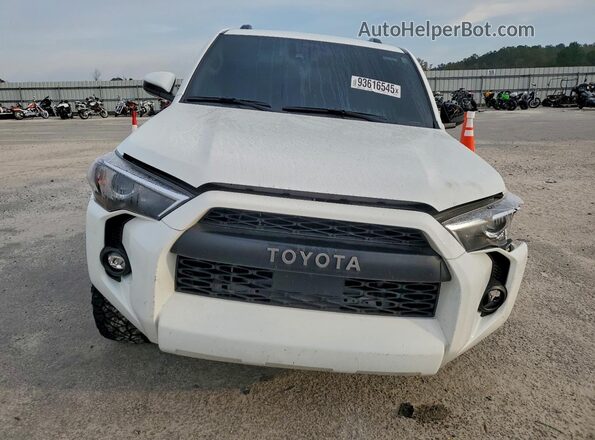 JTEMU5JR8R6222811 2024 TOYOTA 4RUNNER Белый Вид спереди