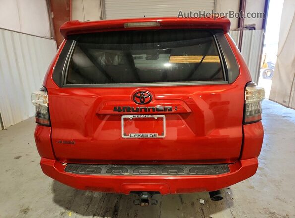 JTENU5JR9P6149563 2023 TOYOTA 4RUNNER Red Vista trasera