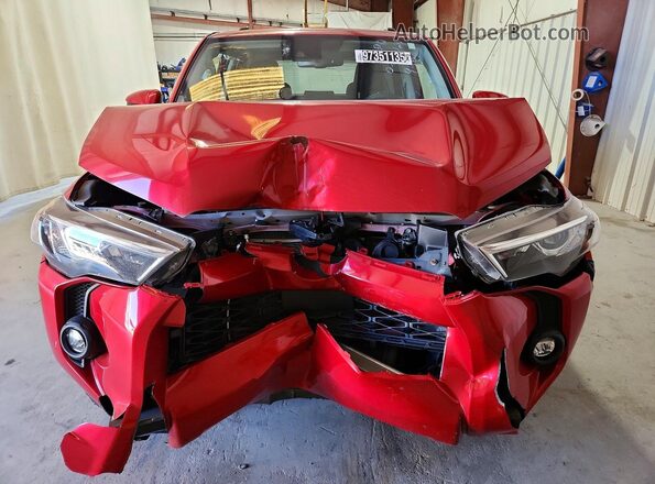 JTENU5JR9P6149563 2023 TOYOTA 4RUNNER Red Vista frontal