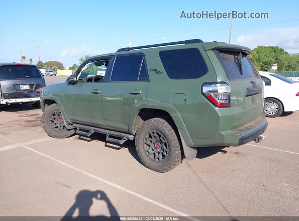 JTERU5JR1N6000174 2022 TOYOTA 4RUNNER Green Հետևի ձախ
