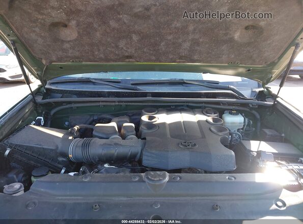 JTERU5JR1N6000174 2022 TOYOTA 4RUNNER Green Հետևի տեսք