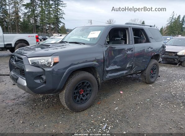 JTERU5JR1R6300769 2024 TOYOTA 4RUNNER Gray წინა მარცხენა ხედი სამი მეოთხედიდან