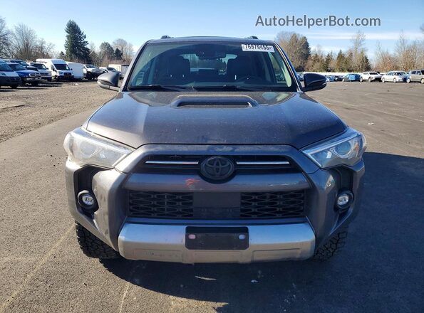 JTERU5JR2P6125462 2023 TOYOTA 4RUNNER Gray Вид спереду