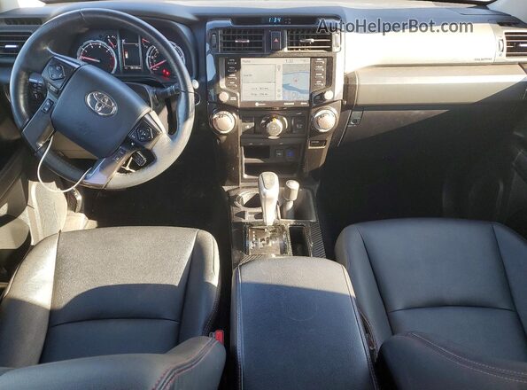 JTERU5JR2P6125462 2023 TOYOTA 4RUNNER Gray Вид панелі приладів