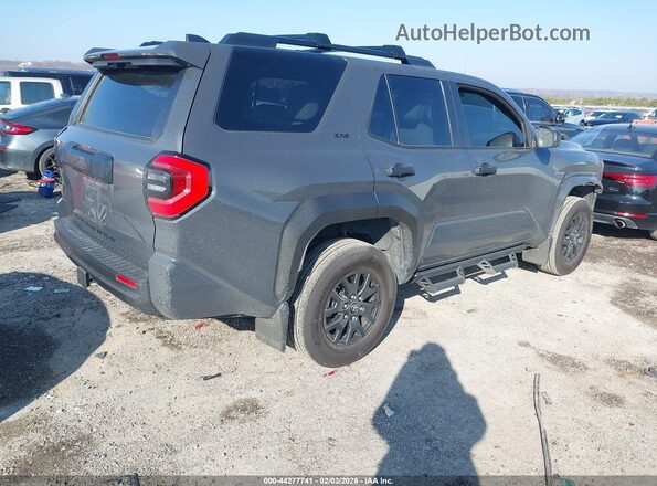 JTEVA5BR7S5011204 2025 TOYOTA 4RUNNER Gray უკანა მარჯვენა
