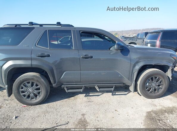 JTEVA5BR7S5011204 2025 TOYOTA 4RUNNER Gray სალონის 360-გრადუსიანი ხედი
