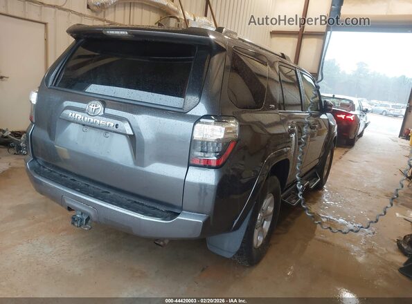 JTEZU5JR5K5205112 2019 TOYOTA 4RUNNER Gray Задня права чверть