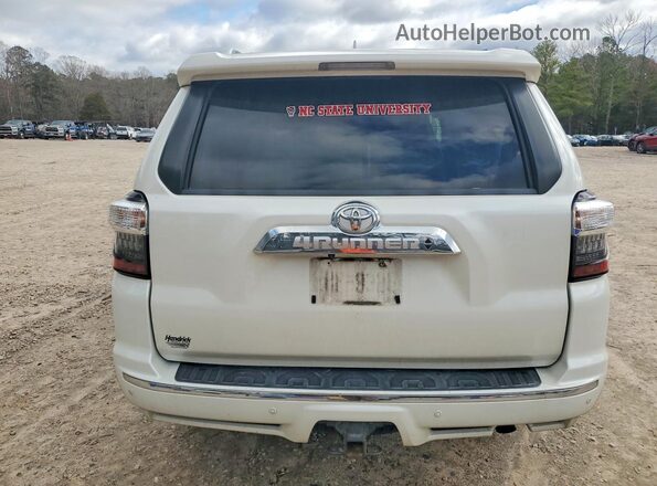 JTEZU5JR9G5134875 2016 TOYOTA 4RUNNER White Rear view