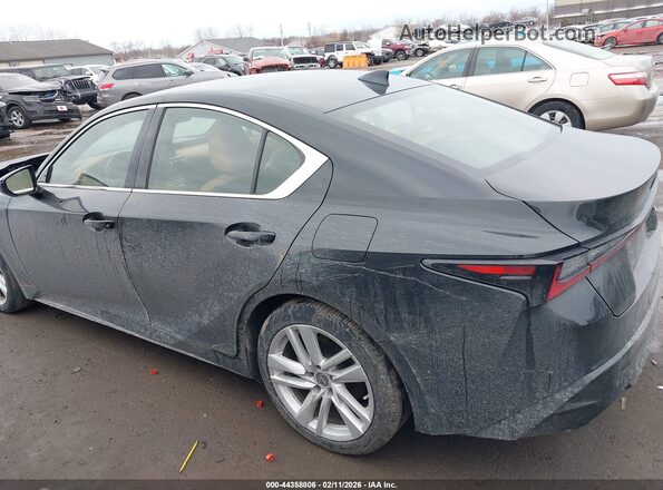 JTHA81F27M5045424 2021 LEXUS IS 300 Черный Панорамный вид салона 360°