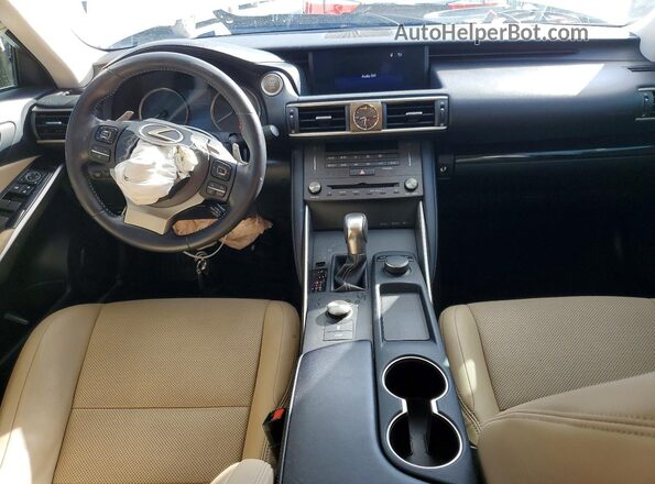 JTHAA1D22L5106782 2020 LEXUS IS White წინა პანელის ხედი