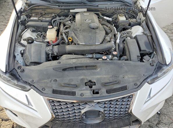 JTHAA1D23L5103065 2020 LEXUS IS White Widok komory silnika