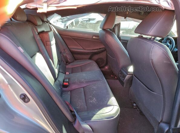 JTHAA1D2XM5110824 2021 LEXUS IS Silver Vista de los asientos traseros