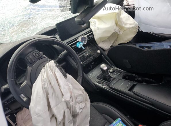JTHAP1D27N5001625 2022 LEXUS IS Blue Առջևի վահանակի տեսք